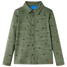 Kinderhemd in Khaki-Mischung, Größe 140. von , Kinder-T-Shirts - Ref: Foro24-13128, Preis: 10,96 €, Rabatt: %