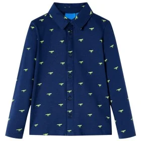 Kinderhemd in Marineblau, Größe 116 von , Kinder-T-Shirts - Ref: Foro24-13271, Preis: 9,86 €, Rabatt: %