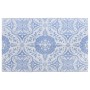 Alfombra de exterior PP ARAKIL azul bebé 190x290 cm