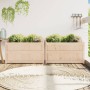Außenblumenkästen, 2 Stück Massivholz aus Kiefer von , Töpfe und Pflanzgefäße - Ref: Foro24-837460, Preis: 128,82 €, Rabatt: %