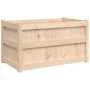 Außenblumenkästen, 2 Stück Massivholz aus Kiefer von , Töpfe und Pflanzgefäße - Ref: Foro24-837460, Preis: 127,66 €, Rabatt: %