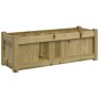 Imprägnierte Kiefernholz-Pflanzschale 90x31x31 cm von , Töpfe und Pflanzgefäße - Ref: Foro24-837457, Preis: 66,03 €, Rabatt: %