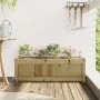 Imprägnierte Kiefernholz-Pflanzschale 90x31x31 cm von , Töpfe und Pflanzgefäße - Ref: Foro24-837457, Preis: 60,35 €, Rabatt: %
