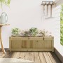 Jardinera de madera de pino impregnada 90x31x31 cm de , Maceteros y jardineras - Ref: Foro24-837457, Precio: 66,03 €, Descuen...