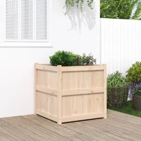 Massive Holzblumenkasten aus Kiefer 70x70x70 cm von , Töpfe und Pflanzgefäße - Ref: Foro24-837434, Preis: 91,63 €, Rabatt: %