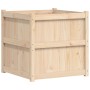Massive Holzblumenkasten aus Kiefer 70x70x70 cm von , Töpfe und Pflanzgefäße - Ref: Foro24-837434, Preis: 92,43 €, Rabatt: %