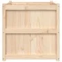 Jardinera de madera maciza de pino 70x70x70 cm de , Maceteros y jardineras - Ref: Foro24-837434, Precio: 91,63 €, Descuento: %