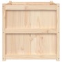 Massive Holzblumenkasten aus Kiefer 70x70x70 cm von , Töpfe und Pflanzgefäße - Ref: Foro24-837434, Preis: 92,43 €, Rabatt: %