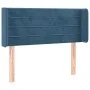 Dark blue velvet LED headboard 93x16x78/88 cm by , Headboards and footboards - Ref: Foro24-3123416, Price: 56,80 €, Discount: %