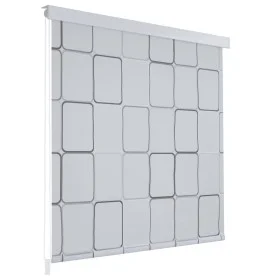 Square shower roller blind 100x240 cm by vidaXL, shower curtains - Ref: Foro24-142848, Price: 26,40 €, Discount: %
