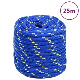 Blaues Polypropylen-Bootsseil 16 mm 25 m von , Seile und Metallschnüre - Ref: Foro24-152466, Preis: 29,51 €, Rabatt: %