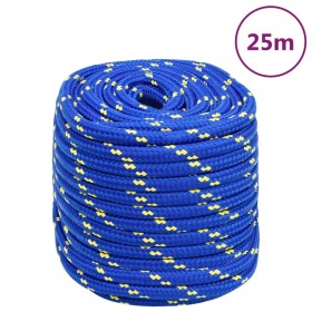 Cuerda de barco polipropileno azul 16 mm 25 m de , Sogas y cuerdas metálicas - Ref: Foro24-152466, Precio: 30,17 €, Descuento: %
