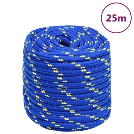 Blaues Polypropylen-Bootsseil 16 mm 25 m von , Seile und Metallschnüre - Ref: Foro24-152466, Preis: 31,57 €, Rabatt: %