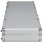 Silver aluminum gun case 134x35x12 cm by , Firearm cases - Ref: Foro24-91860, Price: 109,71 €, Discount: %