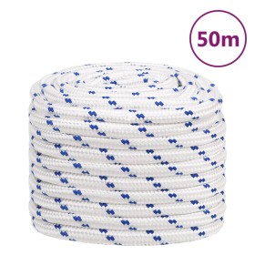 Cuerda de barco polipropileno blanco 20 mm 50 m de , Sogas y cuerdas metálicas - Ref: Foro24-152315, Precio: 66,96 €, Descuen...