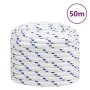 Cuerda de barco polipropileno blanco 20 mm 50 m de , Sogas y cuerdas metálicas - Ref: Foro24-152315, Precio: 65,75 €, Descuen...