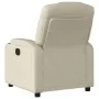 Cremefarbener Liegestuhl aus Kunstleder von , Sessel - Ref: Foro24-372390, Preis: 214,39 €, Rabatt: %