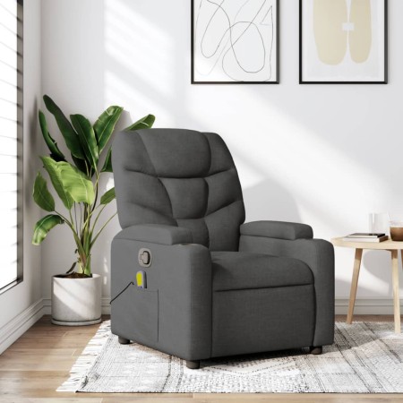 Liegender Massagesessel aus dunkelgrauem Stoff von , Sessel - Ref: Foro24-372454, Preis: 260,80 €, Rabatt: %