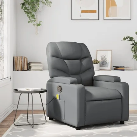 Liegender Massagesessel aus grauem Kunstleder von , Sessel - Ref: Foro24-372475, Preis: 217,80 €, Rabatt: %