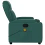Sillón de masaje reclinable de tela verde oscuro de , Sillones - Ref: Foro24-372421, Precio: 258,83 €, Descuento: %