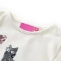 Kinder-Langarm-T-Shirt Ecru 128 von , Kinder-T-Shirts - Ref: Foro24-14092, Preis: 8,92 €, Rabatt: %