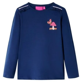 Marineblaues Langarm-T-Shirt für Kinder 92 von , Kinder-T-Shirts - Ref: Foro24-14239, Preis: 8,32 €, Rabatt: %