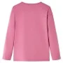 Raspberry horse print long-sleeved children's t-shirt 128 by , Kids T-shirts - Ref: Foro24-14247, Price: 8,32 €, Discount: %
