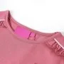 Raspberry horse print long-sleeved children's t-shirt 128 by , Kids T-shirts - Ref: Foro24-14247, Price: 8,32 €, Discount: %