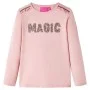 Children's long-sleeved t-shirt light pink 104 by , Kids T-shirts - Ref: Foro24-14270, Price: 8,77 €, Discount: %