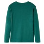 Grünes Langarm-T-Shirt für Kinder 128 von , Kinder-T-Shirts - Ref: Foro24-12647, Preis: 11,99 €, Rabatt: %