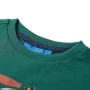 Green long-sleeved children's t-shirt 128 by , Kids T-shirts - Ref: Foro24-12647, Price: 11,82 €, Discount: %
