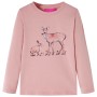 Camiseta infantil de manga larga rosa 92 de , Camisetas para niños - Ref: Foro24-14389, Precio: 8,41 €