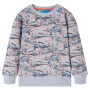 Children's gray mélange sweatshirt 116 by , Kids T-shirts - Ref: Foro24-13166, Price: 11,95 €, Discount: %