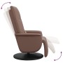 Brauner Massagesessel aus Kunstleder mit Fußstütze von , Sessel - Ref: Foro24-356514, Preis: 237,27 €, Rabatt: %