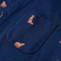 Camisa infantil azul marino 116 de , Camisetas para niños - Ref: Foro24-12976, Precio: 10,30 €, Descuento: %
