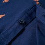 Camisa infantil azul marino 116