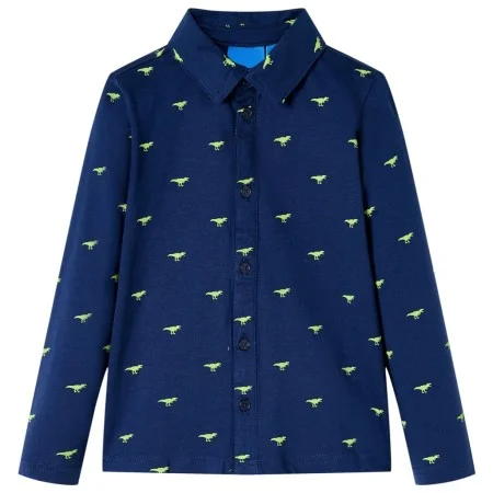 Camisa infantil azul marino 92 de , Camisetas para niños - Ref: Foro24-13269, Precio: 11,59 €, Descuento: %
