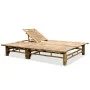 2 person bamboo lounger by vidaXL, Loungers - Ref: Foro24-43715, Price: 279,36 €, Discount: %