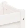 Outdoor planters 2 units solid white pine wood by , Pots and planters - Ref: Foro24-837452, Price: 101,41 €, Discount: %