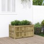 Pflanzgefäß aus imprägniertem Kiefernholz, 90 x 50 x 50 cm von , Töpfe und Pflanzgefäße - Ref: Foro24-837467, Preis: 84,40 €,...