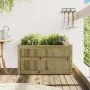 Impregnated pine wood planter 90x50x50 cm by , Pots and planters - Ref: Foro24-837467, Price: 83,53 €, Discount: %
