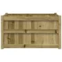 Impregnated pine wood planter 90x50x50 cm by , Pots and planters - Ref: Foro24-837467, Price: 83,53 €, Discount: %