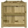 Impregnated pine wood planter 90x50x50 cm by , Pots and planters - Ref: Foro24-837467, Price: 83,53 €, Discount: %