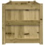 Pflanzgefäß aus imprägniertem Kiefernholz, 90 x 50 x 50 cm von , Töpfe und Pflanzgefäße - Ref: Foro24-837467, Preis: 84,40 €,...