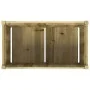 Impregnated pine wood planter 90x50x50 cm by , Pots and planters - Ref: Foro24-837467, Price: 83,53 €, Discount: %
