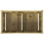 Pflanzgefäß aus imprägniertem Kiefernholz, 90 x 50 x 50 cm von , Töpfe und Pflanzgefäße - Ref: Foro24-837467, Preis: 84,40 €,...