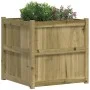 Pflanzgefäß aus imprägniertem Kiefernholz, 70 x 70 x 70 cm von , Töpfe und Pflanzgefäße - Ref: Foro24-837438, Preis: 107,67 €...