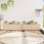 Outdoor planters 2 units solid pine wood by , Pots and planters - Ref: Foro24-837450, Price: 106,71 €, Discount: %