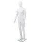 Complete male mannequin with glossy white glass base 185 cm by vidaXL, Mannequins - Ref: Foro24-142926, Price: 201,96 €, Disc...