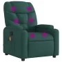Sillón de masaje reclinable de tela verde oscuro de , Sillones - Ref: Foro24-372459, Precio: 214,07 €, Descuento: %